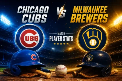 Chicago Cubs vs Milwaukee Brewers Match Player Stats