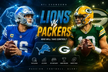 Detroit Lions vs Green Bay Packers Match Player Stats