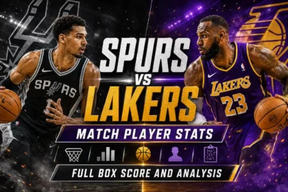 San Antonio Spurs vs Lakers Match Player Stat